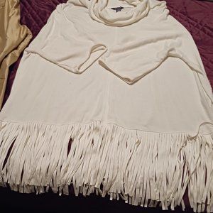 Ladies cowl collar blouse